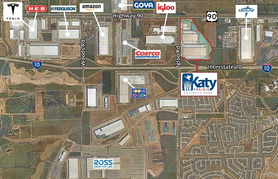 500 Igloo Rd, Brookshire, TX à louer - Photo du bâtiment - Image 2 de 7