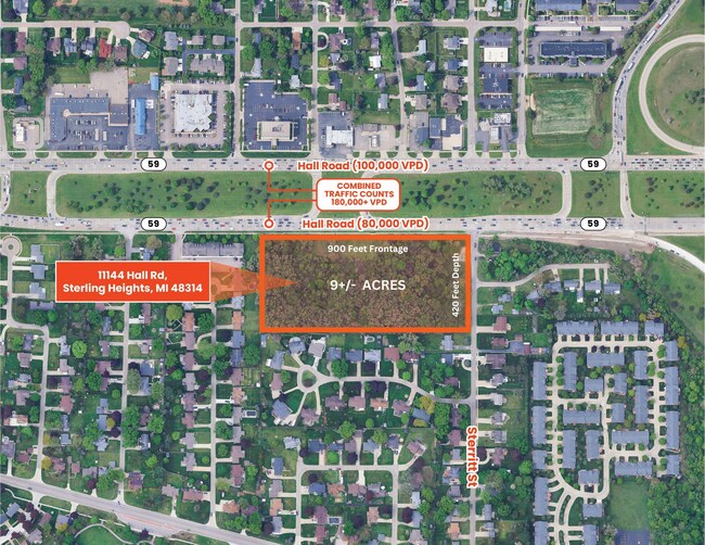 More details for M-59, Sterling Heights, MI - Land for Sale