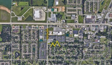 4266 Bell Rd, Newburgh, IN - AÉRIEN Vue de la carte