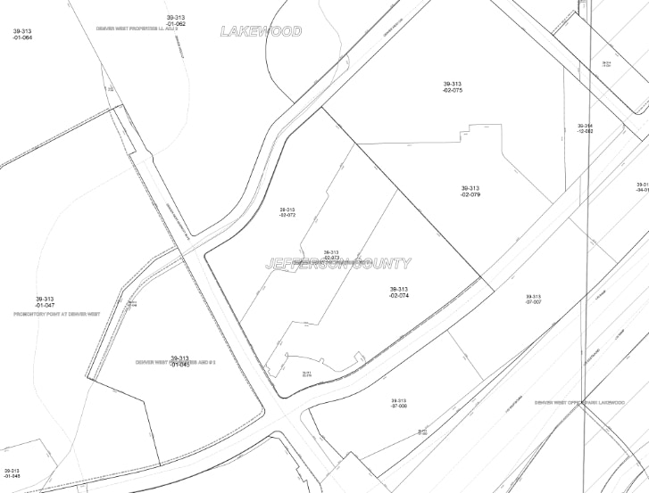 14142 Denver West Pky, Lakewood, CO for lease - Plat Map - Image 2 of 5