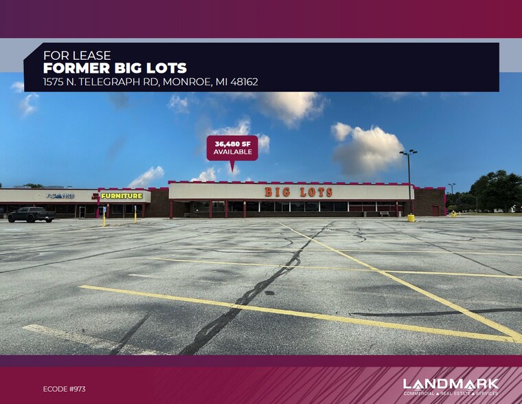1575 N Telegraph Rd, Monroe, MI à louer - Photo du bâtiment - Image 2 de 30