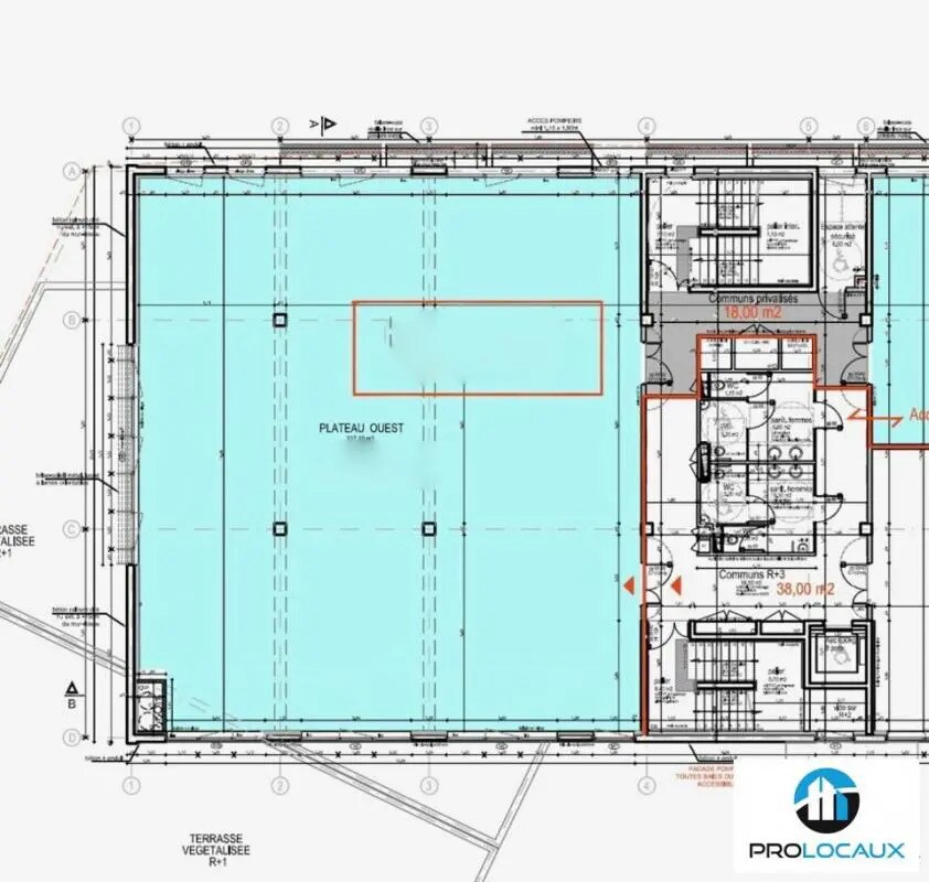 Office in Échirolles for lease Floor Plan- Image 1 of 6
