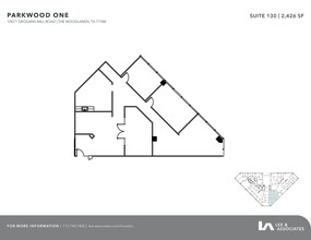 10077 Grogans Mill Rd, The Woodlands, TX à louer Plan d  tage- Image 1 de 2