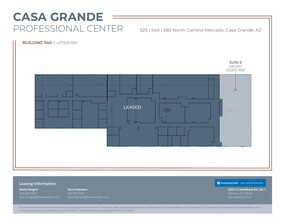 560-580 N Camino Mercado, Casa Grande, AZ for lease Floor Plan- Image 1 of 1