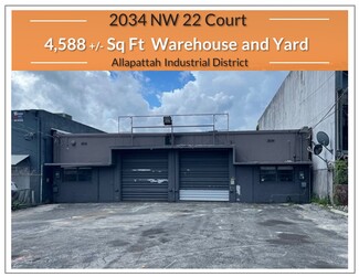 Plus de détails pour 2034 NW 22nd Ct, Miami, FL - Industriel à louer