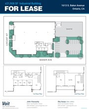 1613 S Baker Ave, Ontario, CA for lease Floor Plan- Image 1 of 1