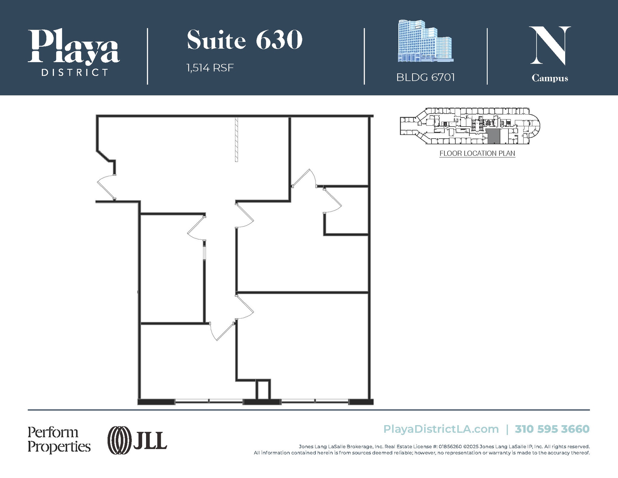 6100 Center Dr, Los Angeles, CA for lease Floor Plan- Image 1 of 1