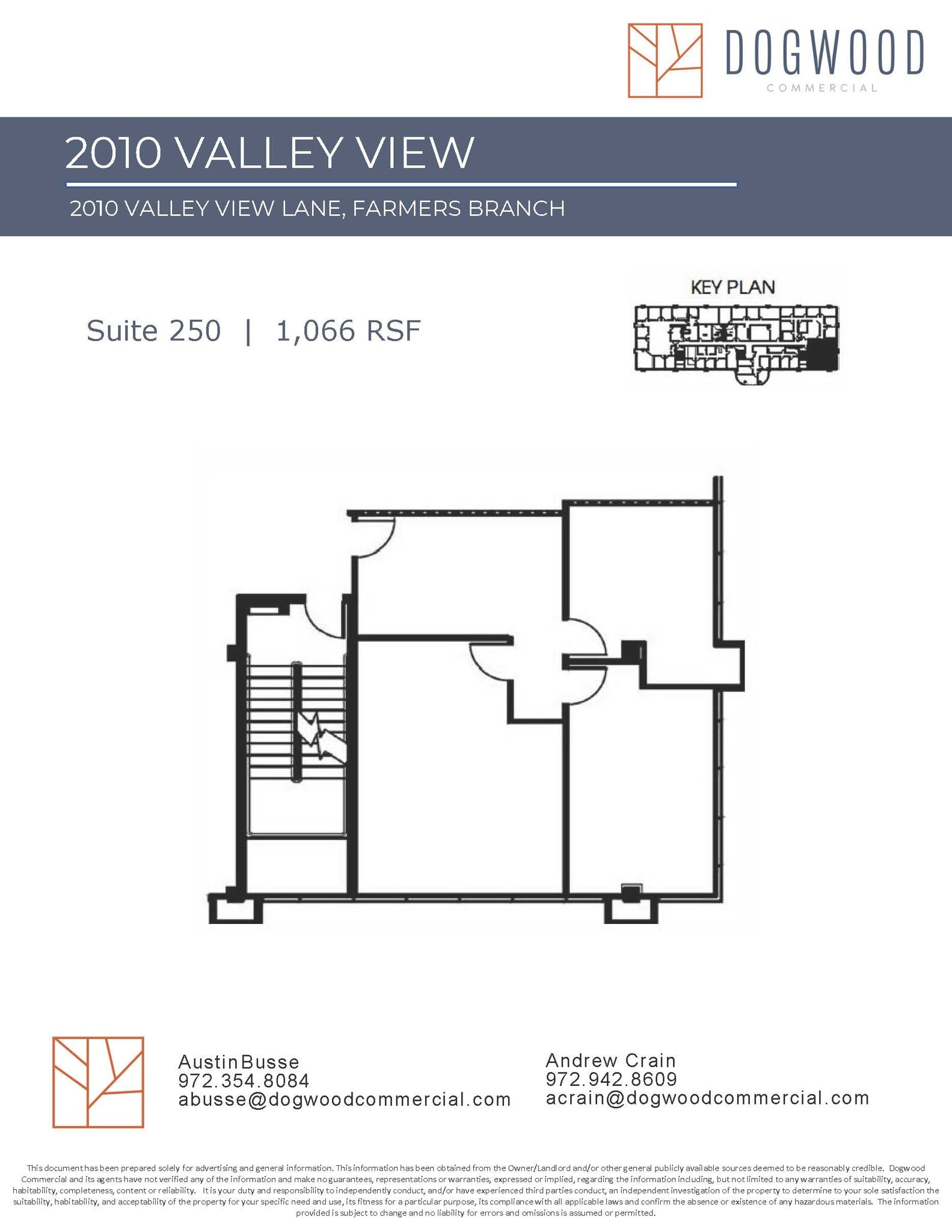 2010 Valley View Ln, Farmers Branch, TX for lease Floor Plan- Image 1 of 1