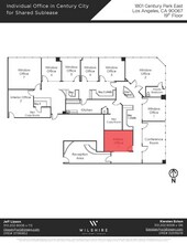 1801 Century Park E, Los Angeles, CA for lease Floor Plan- Image 2 of 2