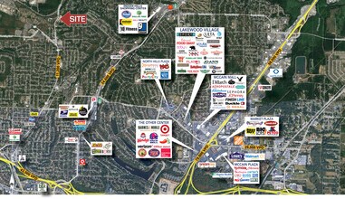 28 Remount Rd, North Little Rock, AR - AÉRIEN  Vue de la carte