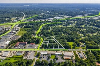 Mercer University Dr, Macon, GA - AÉRIEN  Vue de la carte - Image1