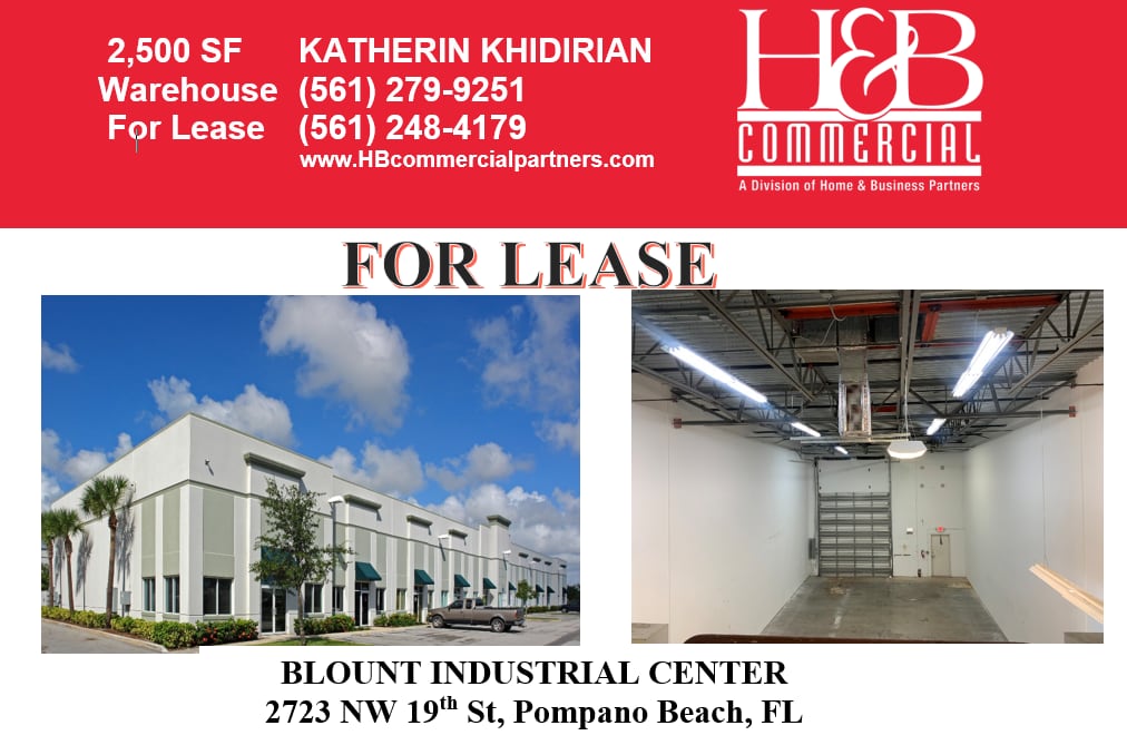 2721-2737 NW 19th St, Pompano Beach, FL for lease Interior Photo- Image 1 of 11