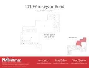 101 Waukegan Rd, Lake Bluff, IL à louer Plan d’étage- Image 1 de 1