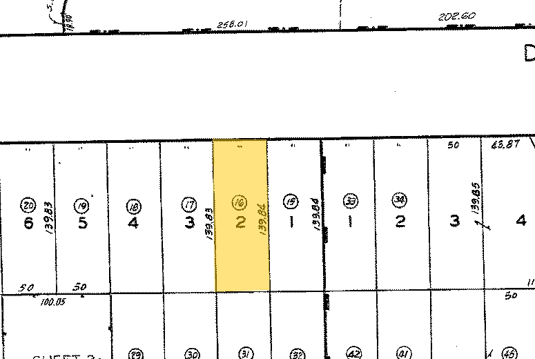 10906 Riverside Dr, North Hollywood, CA à louer - Plan cadastral - Image 3 de 6