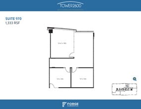 2600 N Central Expy, Richardson, TX à louer Plan d’étage- Image 1 de 2