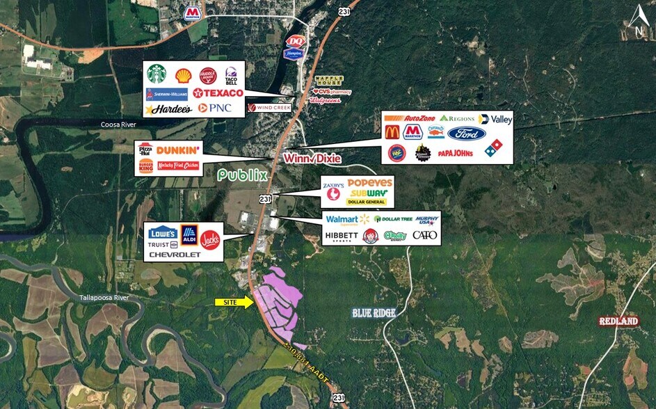 0 U.S. 231, Wetumpka, AL à vendre - Photo du bâtiment - Image 3 de 7