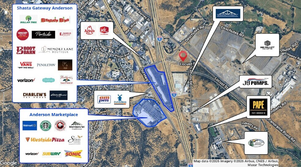 Deschutes & I 5, Anderson, CA à vendre - Photo du bâtiment - Image 3 de 8