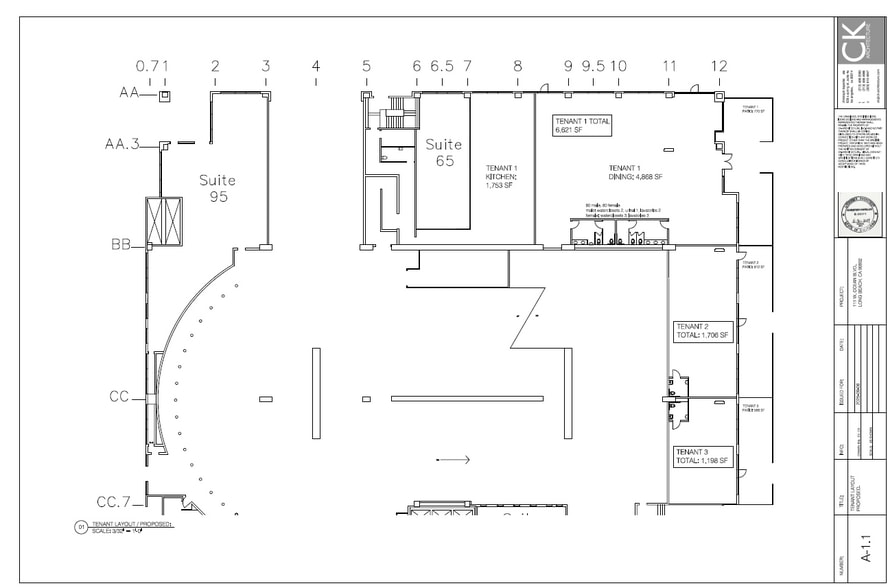 111 W Ocean Blvd, Long Beach, CA for lease - Site Plan - Image 2 of 10