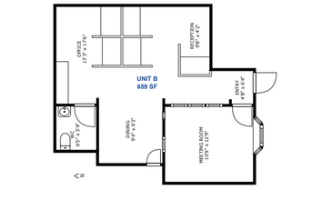 1525 Gordon Dr, Kelowna, BC à louer Plan d’étage- Image 1 de 11