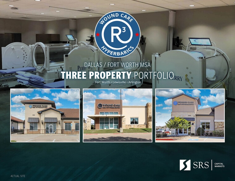 R3 Wound Care 3-Property Portfolio portefeuille de 3 propriétés à vendre sur LoopNet.ca - Photo du bâtiment - Image 1 de 15