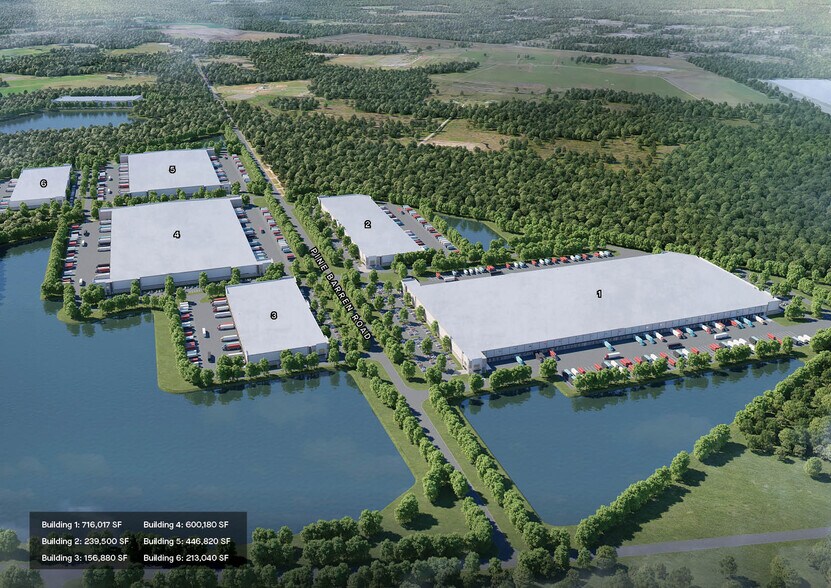 Jimmy Deloach Blvd, Garden City, GA à louer - Plan de site - Image 2 de 9