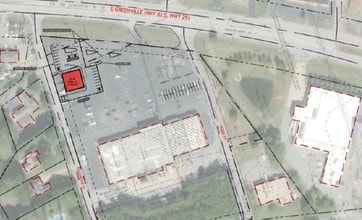 200 Spartanburg Highway, Lyman, SC - Aérien Vue de la carte