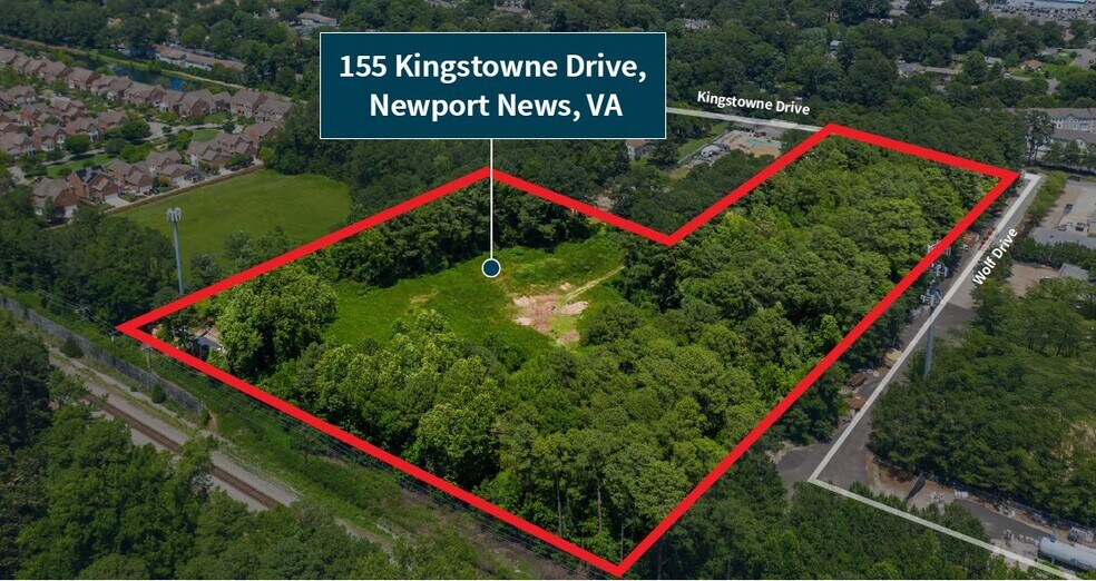 155 Kingstowne Dr, Newport News, VA à vendre - Photo du bâtiment - Image 1 de 1
