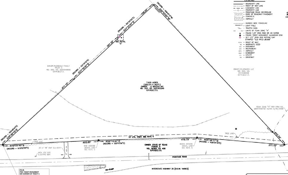 21889 I-35, Salado, TX à vendre - Plan cadastral - Image 2 de 4