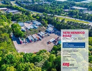 Plus de détails pour 1670 Henrico Rd, Conley, GA - Industriel à vendre