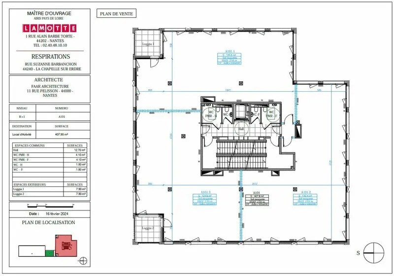 Bureau dans La Chapelle-sur-Erdre à vendre - Plan d’étage - Image 3 de 5