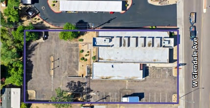 2345 W Glendale Ave, Phoenix, AZ - AERIAL  map view