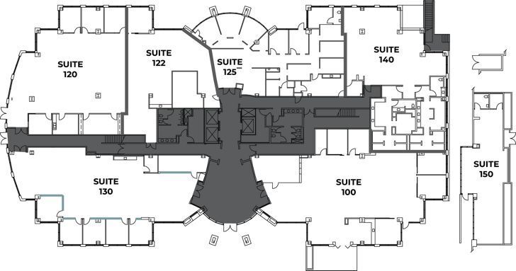 4435 Eastgate Mall, San Diego, CA à louer Plan d’étage- Image 1 de 9