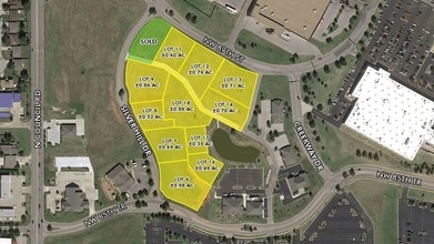 8900 NW Silver Hill Dr, Oklahoma City, OK - Aerial  map view