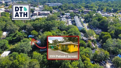 559 Pulaski St, Athens, GA - Aerial map view - Image1