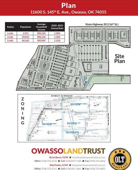 11600 S 145th Ave E, Owasso, OK à vendre - Photo du bâtiment - Image 2 de 2