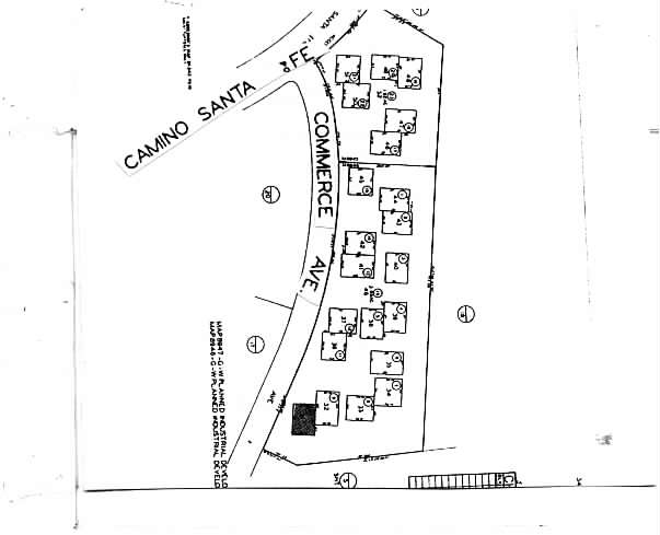8455 Commerce Ave, San Diego, CA à louer - Plan cadastral - Image 3 de 4
