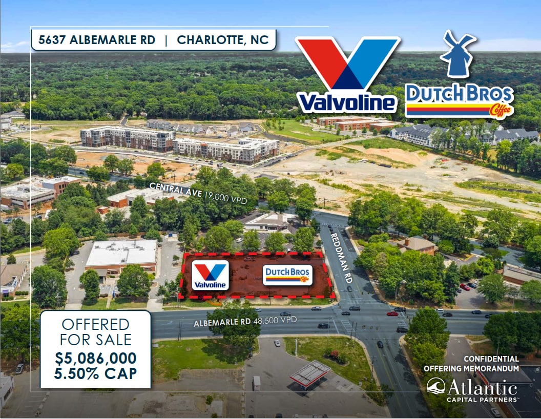 5637 Albemarle Rd, Charlotte, NC à vendre Photo du bâtiment- Image 1 de 7