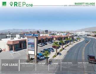 Plus de détails pour 6300-6360 Edgemere Blvd, El Paso, TX - Commerce de détail à louer