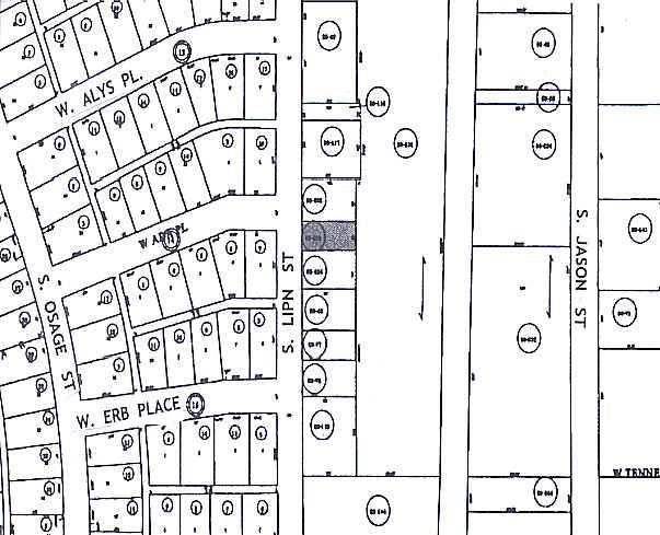 870 S Lipan St, Denver, CO à louer - Plan cadastral - Image 2 de 9