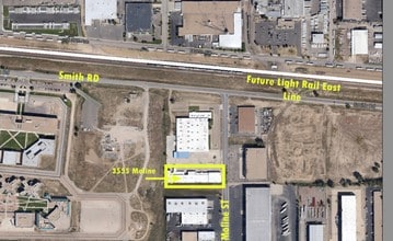 3555 Moline St, Aurora, CO - Aerial  map view