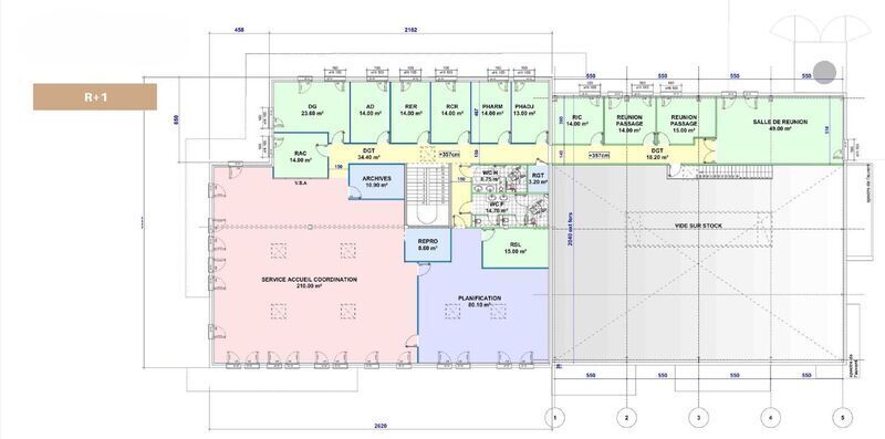 Flex in Saint-Priest for lease - Floor Plan - Image 2 of 3