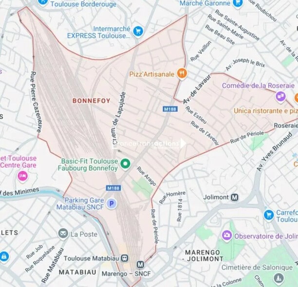 Commerce de détail dans Toulouse à louer - Photo du bâtiment - Image 3 de 4