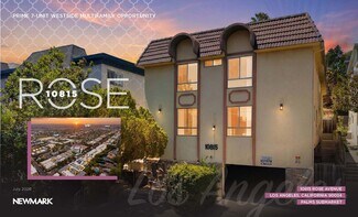 Plus de détails pour 10815 Rose Ave, Los Angeles, CA - Multi-résidentiel à vendre