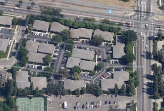 1017 N Demaree Rd, Visalia, CA - Aerial  map view