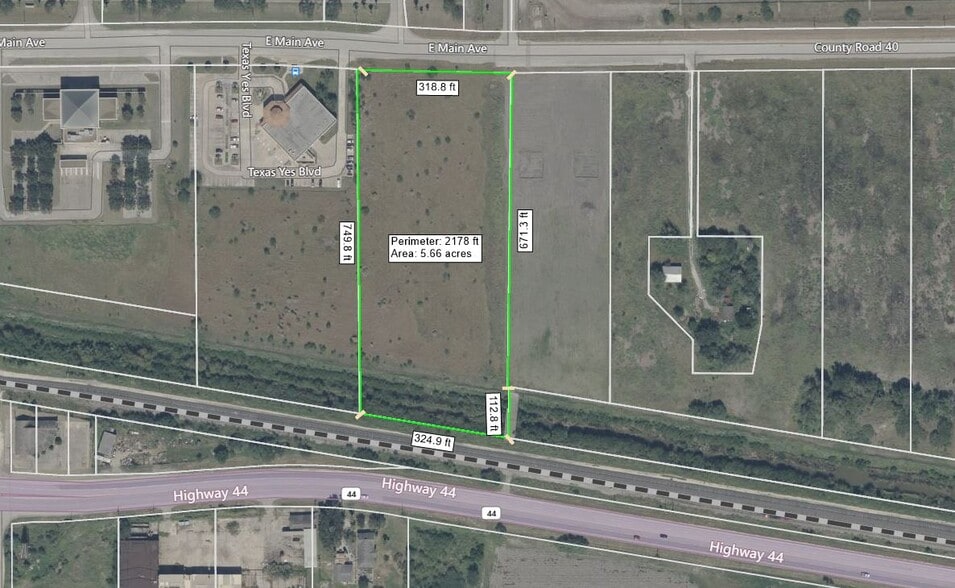 40 E Main Ave, Robstown, TX à vendre - Photo du bâtiment - Image 1 de 1