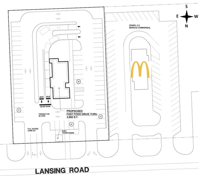 8780-8790 E Lansing Rd, Durand, MI à louer - Photo du bâtiment - Image 2 de 2