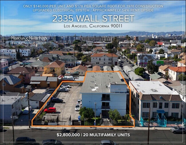 More details for 2335 Wall St, Los Angeles, CA - Multifamily for Sale