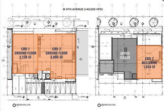 2346 4th Av W, Vancouver, BC for lease Floor Plan- Image 1 of 1