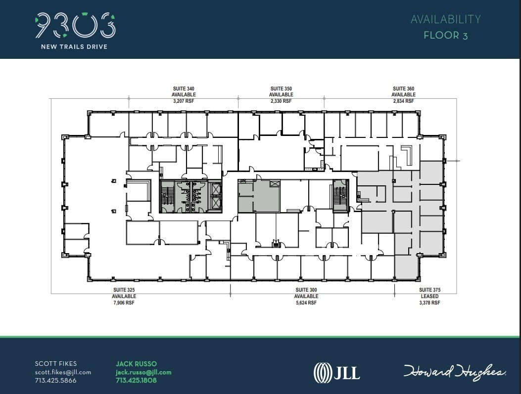 9303 New Trails Dr, The Woodlands, TX à louer Plan d’étage- Image 1 de 1