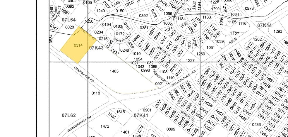 2183 Charbonier Rd, Florissant, MO for lease - Plat Map - Image 2 of 2